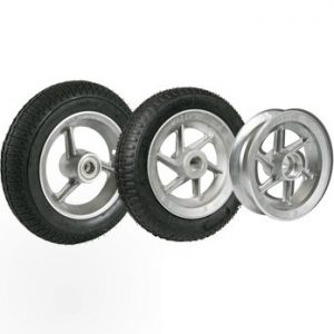 aro de aluminio com pneu